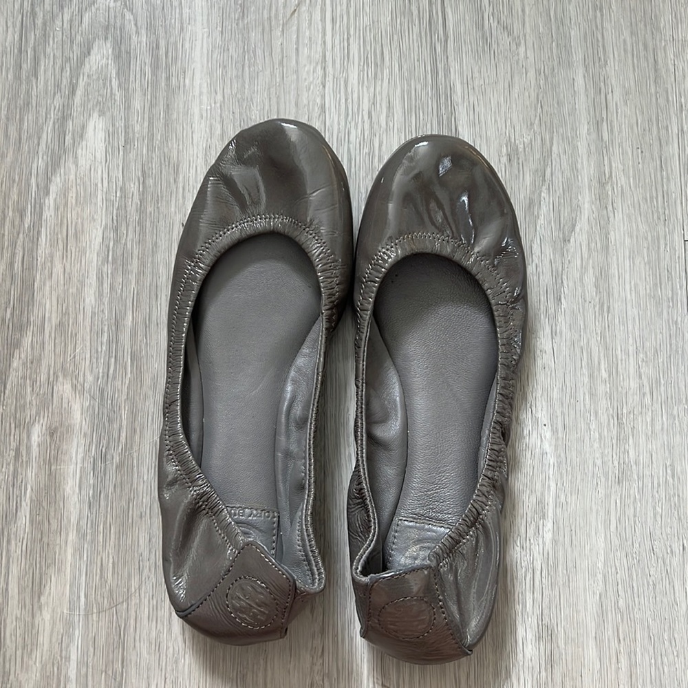 Tory Burch Patent Leather Ballet Flat Size 6.5